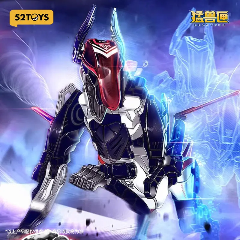 52toys Beast Box Series Roar Dog Transformation Toy Model Mecha Figurine Trendy Collectible Action Figure Birthday Xmas Gift