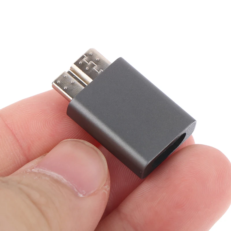 USB C para Micro B USB3.0 adaptador tipo C fêmea para Micro B macho carga rápida USB Micro 3.0 para tipo C Super velocidade para HdD