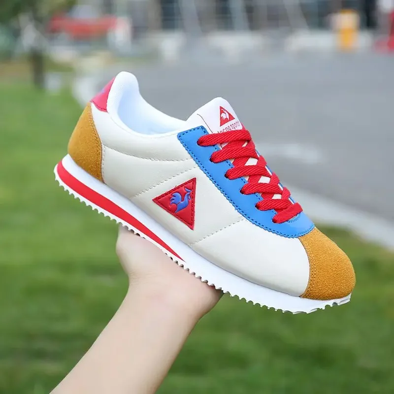 Trendy Sports Forrest Gump Shoes Men\'s Shoes Flat Leather Sneakers All-match Lightweight Running Shoes Casual Shoes