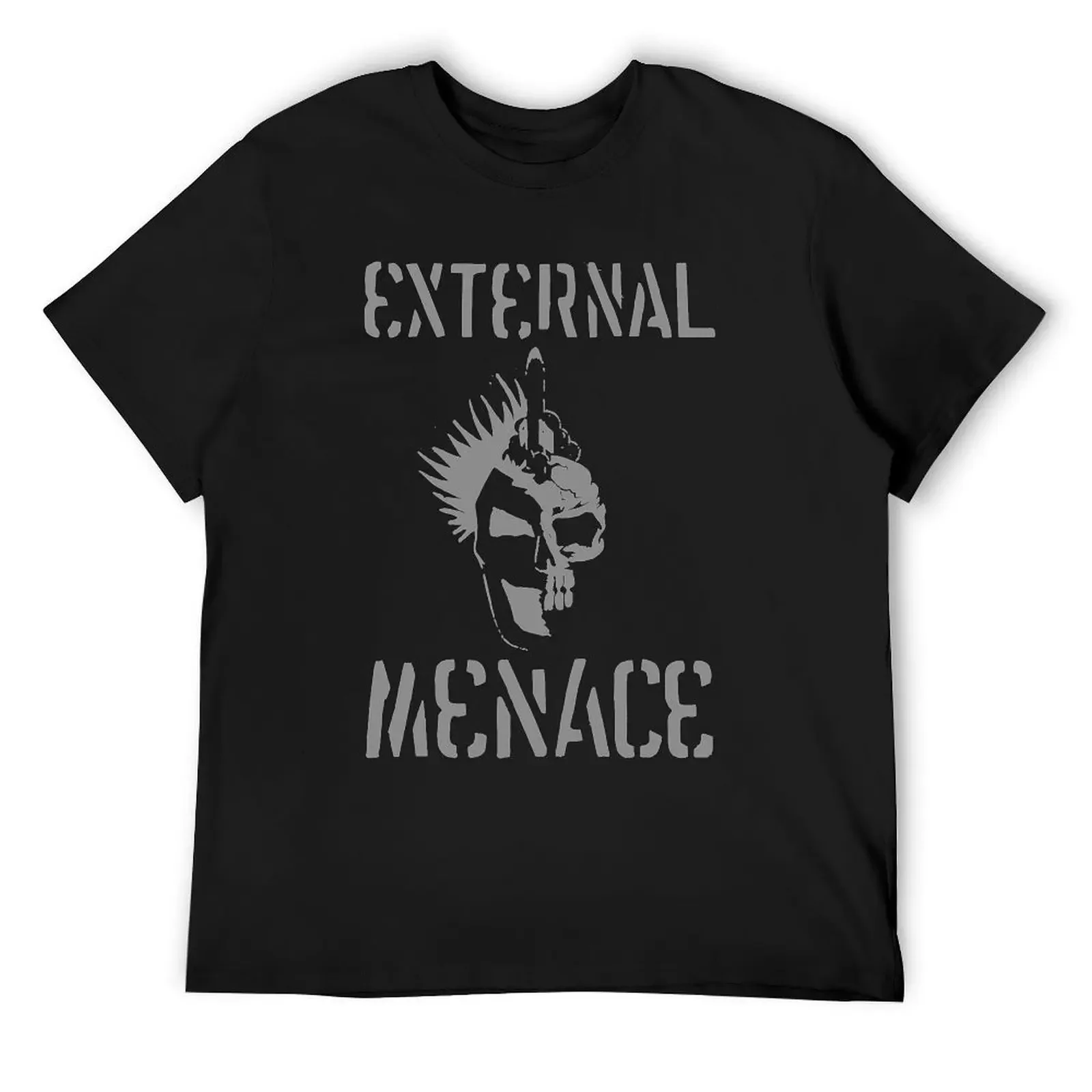 External Menace - Punk - Oi! T-Shirt blue archive cute tops slim fit t shirts for men