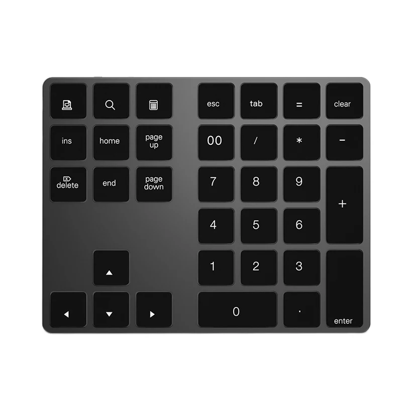 

Цифровая клавиатура для Windows IOS Mac OS Android PC (черная)
