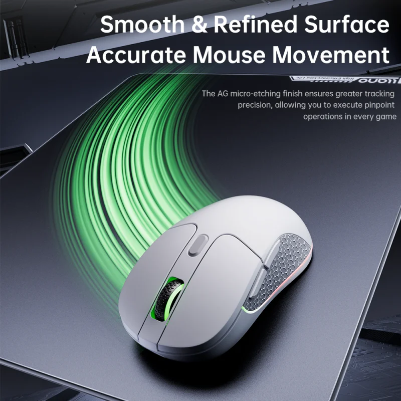 LLANO Tempered Glass Gaming Mouse Pad Game FPS High Speed Smooth CSGO Waterproof and Sweat-proof Table Mat Games Dorm Gifts espo