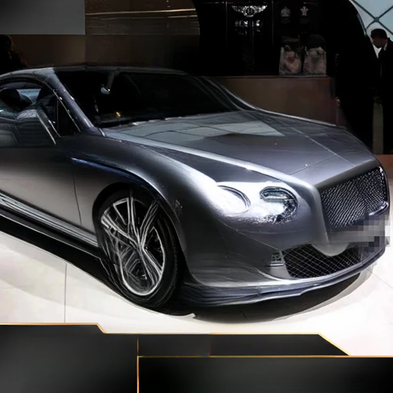 

For Bentley Old Continental GT 12-14 Modified Real Carbon Fiber Side Skirts Pair Spoiler Small Surround