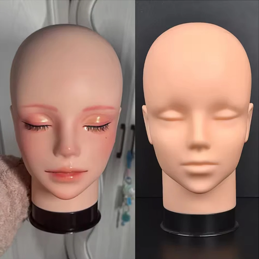 Cosplay-Perückenständer, Display-Mannequin, Anime-Stil Plüsch-Charakter-Display-Mannequin, Glatzköpfiger Mannequin-Ständer – Detail 9