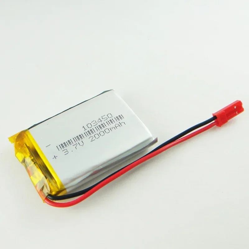 New Brown 103450 DIY Large Capacity Battery 3.7V Rechargeable Lithium Ion Polymer Battery 2000 Ma Rechargeable Li-ion Cell A Goo
