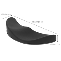 Ergonomic Wrist Pad For Computer Mouse Keyboard Non-Slip Silicone Support Office Gaming Mouse Pad Wrist Rest Desk Accessories