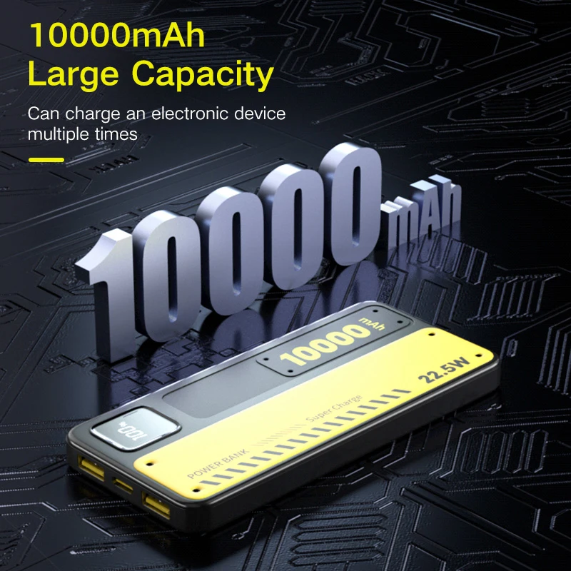 KOSHARE  Custom Fast Charging Power Bank 10000mAh Lightweight and Portable One Is Enough Power Bank Pour Téléphone