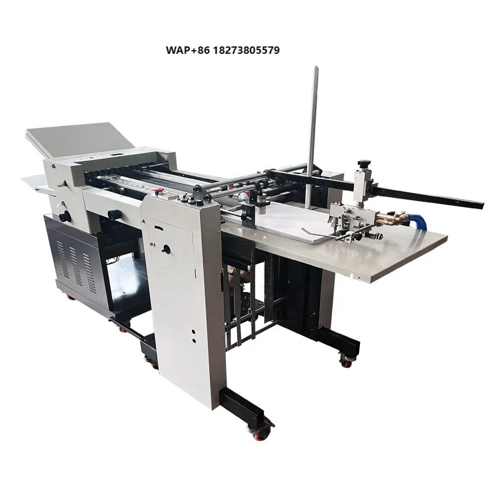 Easy to operate folder manual paper card folding machine
