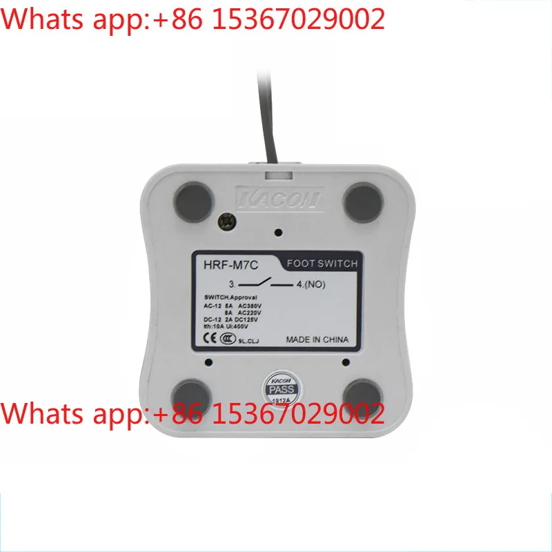 Foot Switch Kaikun HRF-M7C Pedal Compact and Aesthetically Resistant, Impact-Resistant Pedal Equipment Pedal