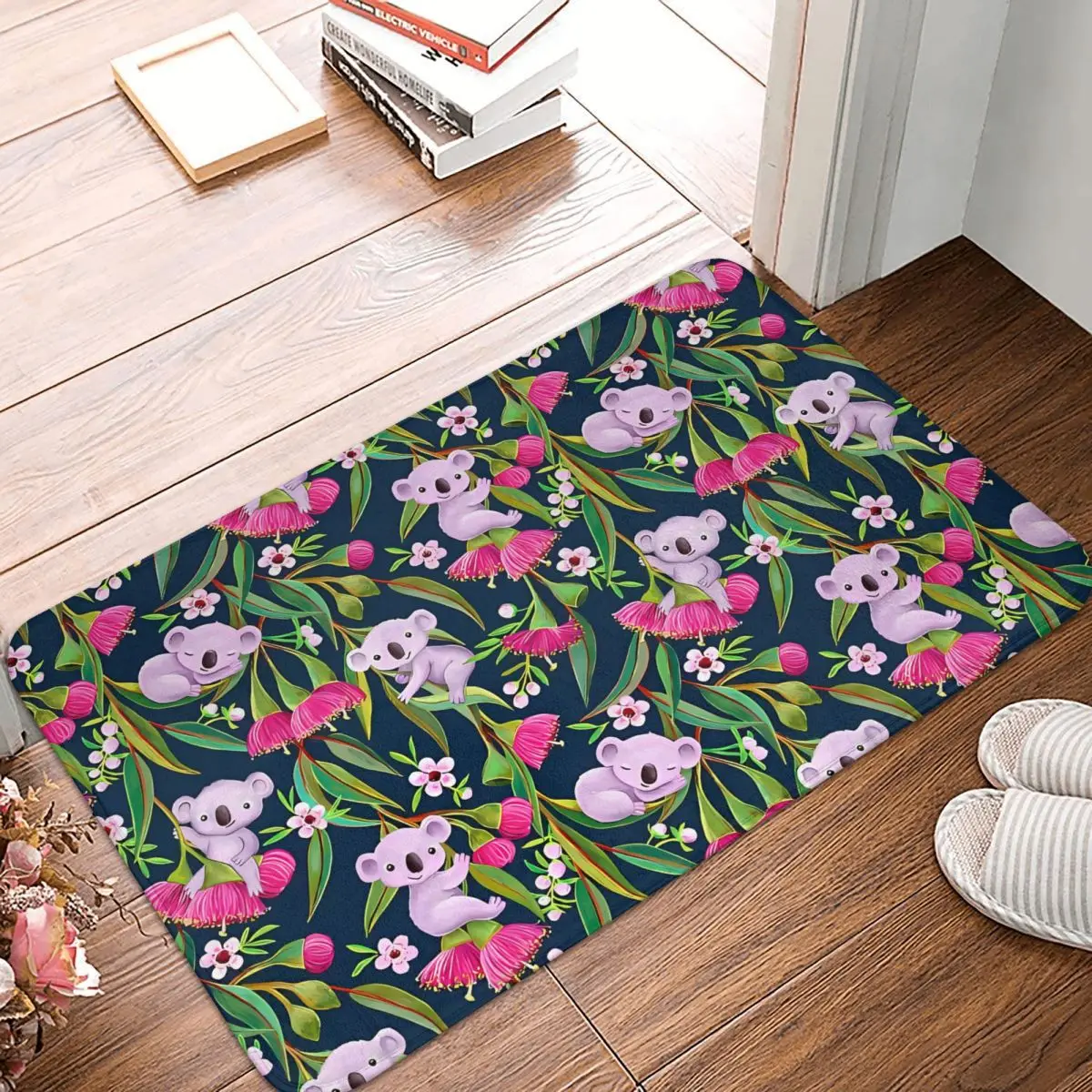 Teeny Tiny Kitchen Non-Slip Carpet Koala Australian Animals Bedroom Mat Welcome Doormat Floor Decor Rug