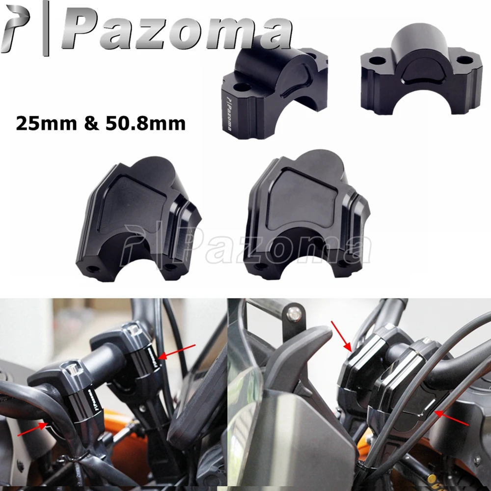 

1inch& 2inch CNC Motorcycle Rise Handlebar Risers For Harley Pan America 1250 RA1250 Special RA1250S Handle Bar Riser 2021 2022