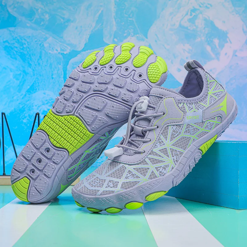 Męskie buty do pływania Lekkie, szybkoschnące buty do sportów wodnych na plaży Joga Surfing Walking Wędkarstwo Nurkowanie Pływanie Buty damskie