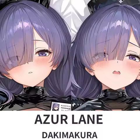 Azur Lane Mogador Dakimakura 2WAY Hugging Body Pillow Case Anime Pillow Cushion Cover
