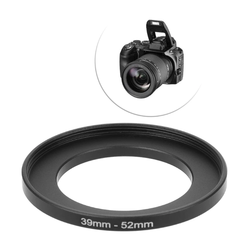 39mm To 52mm Metal Step Up Rings Lens Adapter Filter Camera Tool Accessories New QXNF