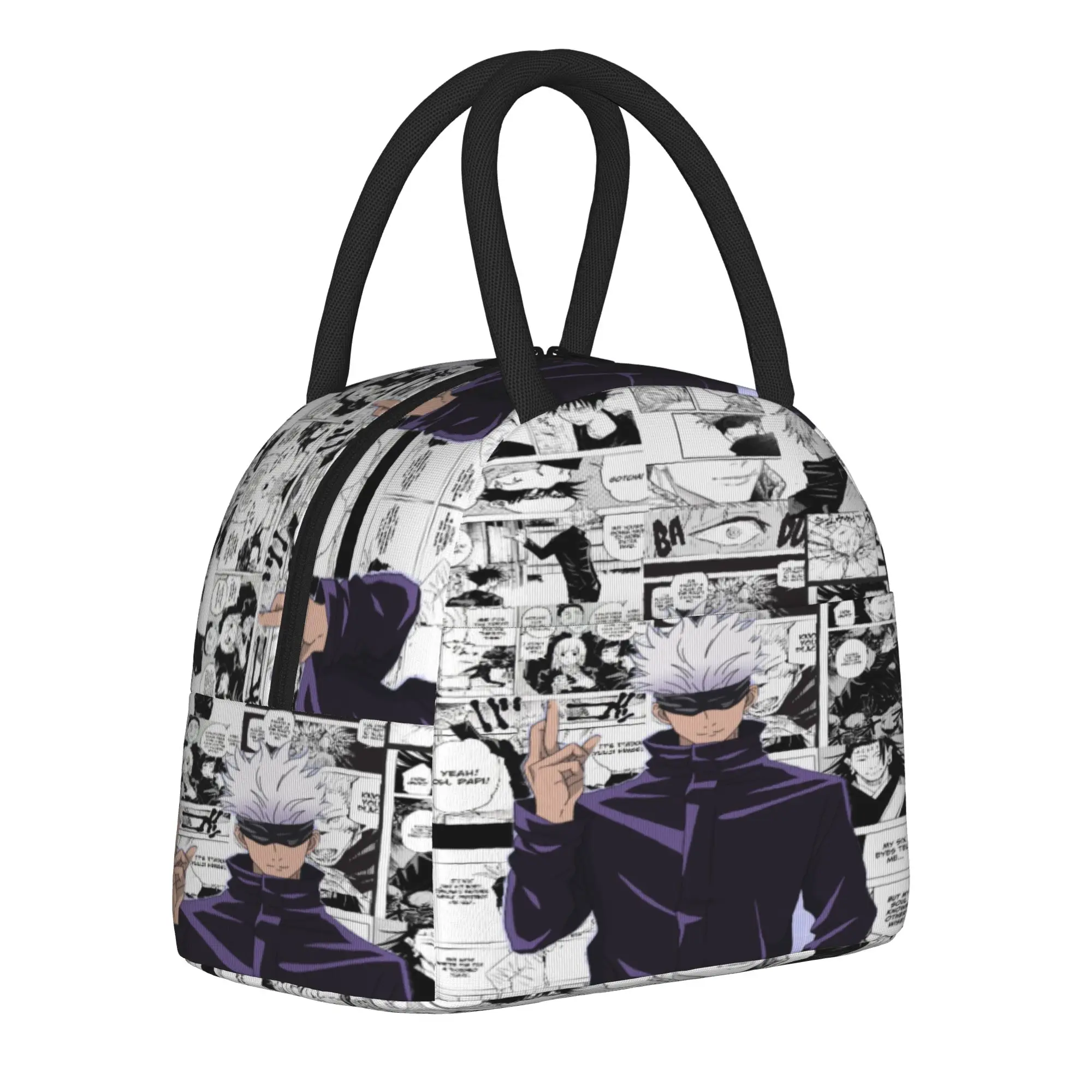 Insulated Lunch Bag Jujutsus Kaisens Accessories Food Box New Cooler Thermal Lunch Box For Work