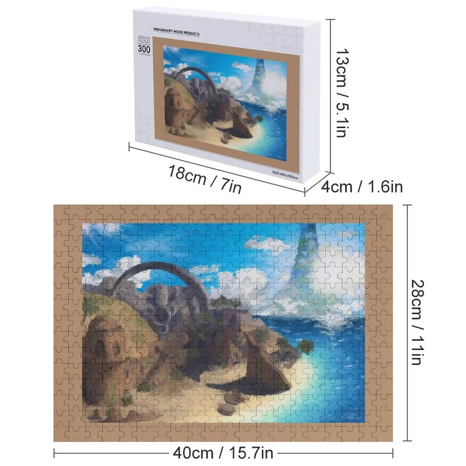 Пазл-пазл «импрессионист» Последний курорт, персонализированный для детей, персонализированный пазл с подарками для детей
