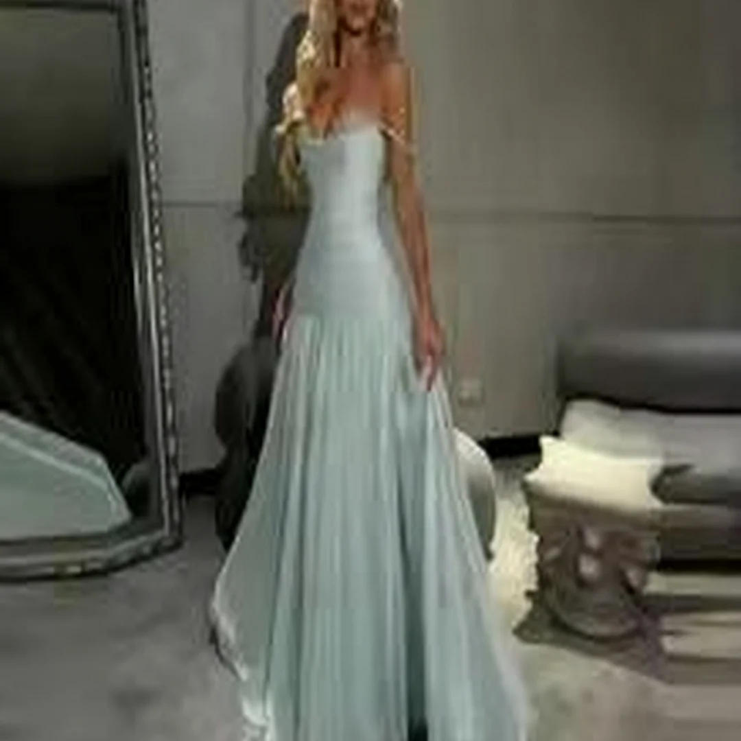 

Customized Sleeveless Backless Robes Floor Length Beading Appliques formal evening dresses birthday party prom gowns for women