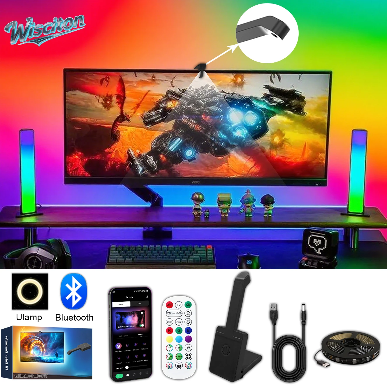 Led Rgb Tv Back Lig… - image
