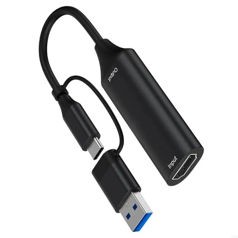 C90F USB+Type C to HDTV Video Adapter Converter USB Video Device