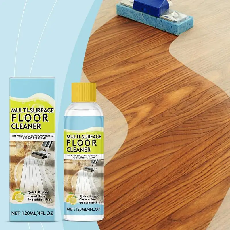 

Household Floor Cleaners Floor Stain Removal Agent 120ml Deep Decontamination Wood Floor Cleaner Tile Multifunctional Cleaner