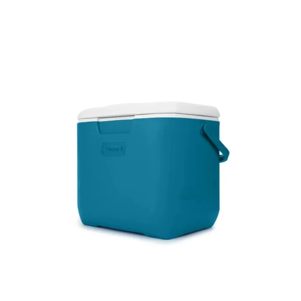 

Chiller 30-Quart Portable Hard Cooler, Blue, Top's Smoother Surface Cleans Down Easily Holds up to 25 cans with 15 lbs. of Ice