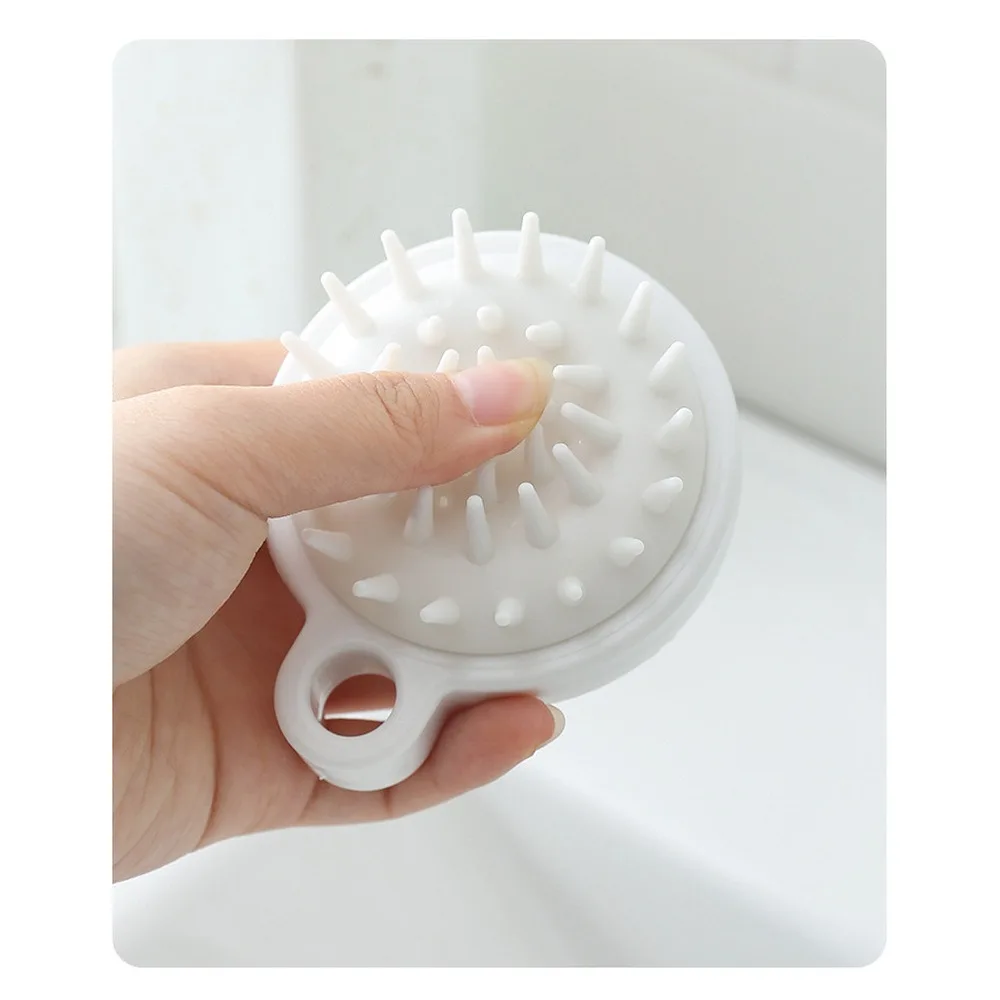 3PCS Silicone Scalp Massager Shampoo Brush, Japanese Hair Scalp Scrubber for Washing Hair, Soft Silicone Head Massager Comb for Shower