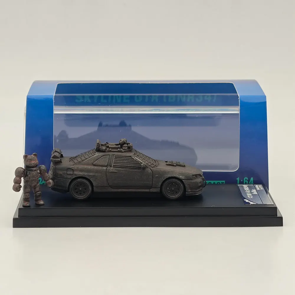 

Stance Hunters SH 1:64 Skyline GTR R34 M-Max Figure Sports Black Diecast Models Car Limited Collection Auto Toys Gift