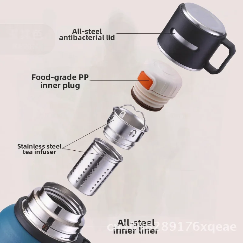 

Large Capacity 316 Stainless Steel Thermal Insulated Water Bottle Portable Sports Stew Cup for Outdoor Travel And Business Gifts