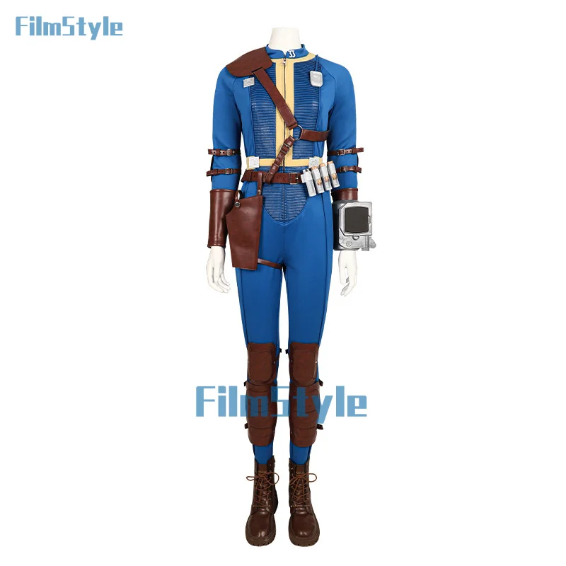 Lucy cosplay game fallout locker 33 Cosplay Costume Lucy MacLean belt armor uniform arm props Halloween accessories