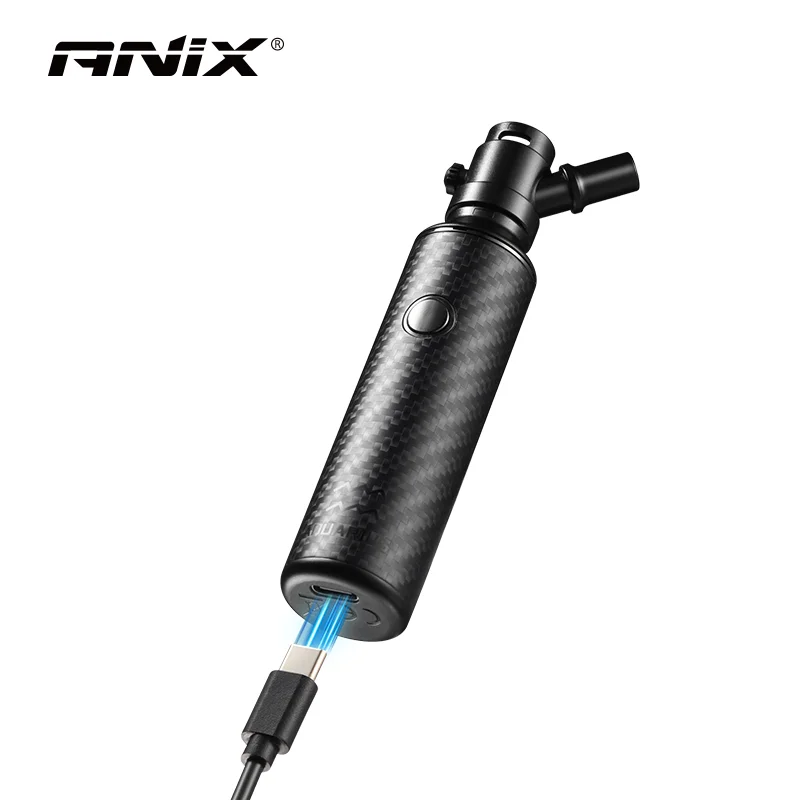 Original Anix Aquarius Wax Pen Kit 1100mAh 10S Pre-heating 0.5ohm Quartz & Ceramic Heating Element Variable Voltage Vape pen