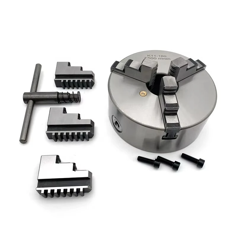 3 Jaw Self-centering Chuck K11 Series 80MM 100MM 125MM 130MM160MM 200MM 250MM 320MM 400MM