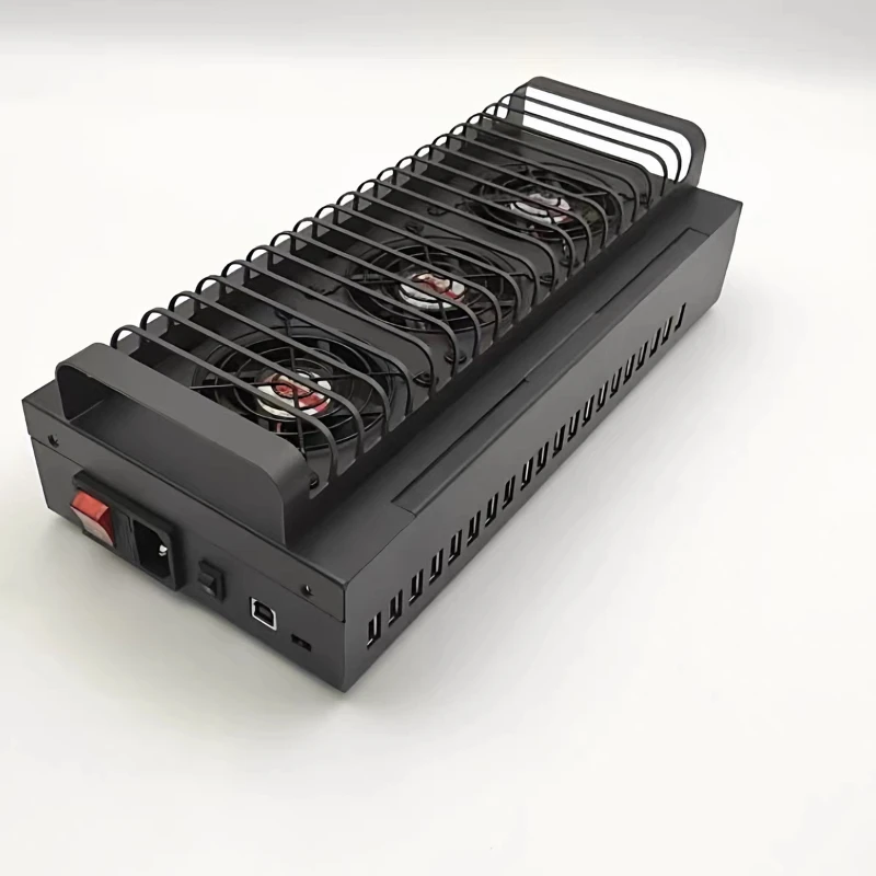 20-port hub transmission and charging 2.0 USB studio projection synchronous operation equipment chassis splitter