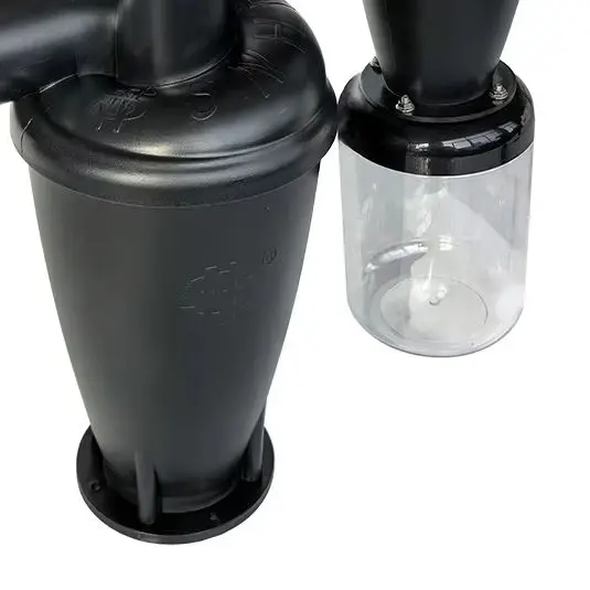 Secondary cyclone dust collector inlet 50mm, outlet 32mm