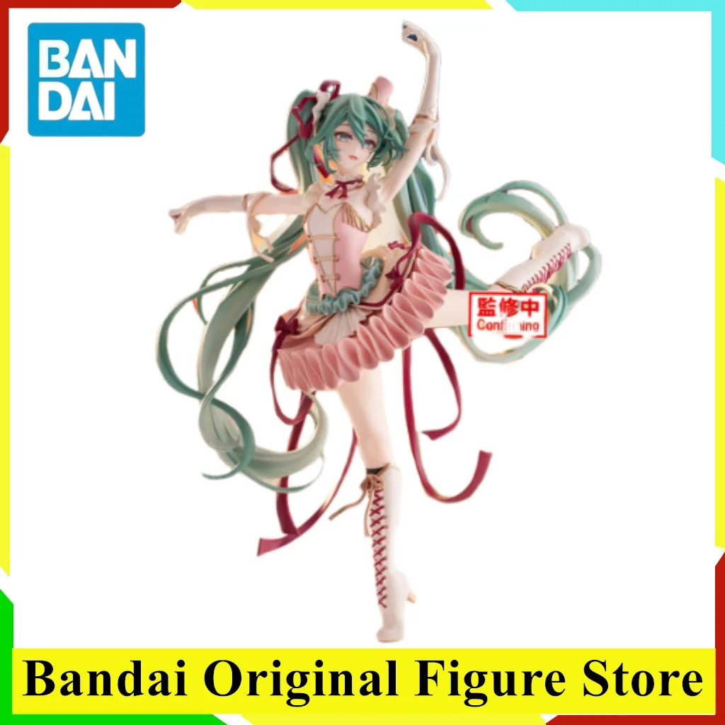 Figurines d'action originales BANDAI Hatsune Miku Anime Miku Banpresto Evolve The Nutcracker, jouets en PVC, modèle Figuarts Collection