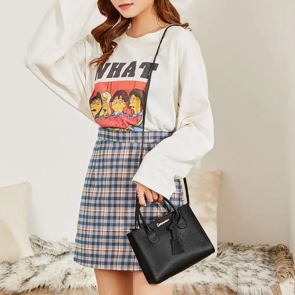 

Модные женские сумки через плечо из искусственной кожи, большая вместимость, 5-цветная сумка подмышками с ремешком, водонепроницаемая сумка-тоут для девочек для женщин и девочек