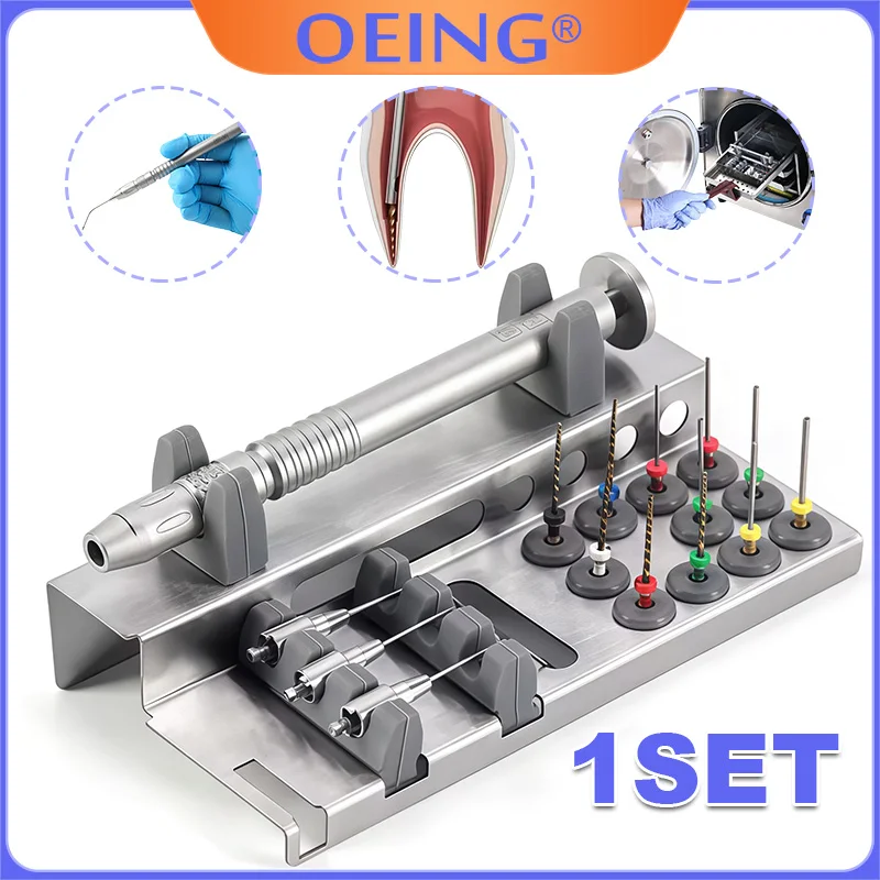 1Set Dental Root Canal File Retriever Set Nickel-Titanium File Retriever Tool Root Canal Therapy Dental Equipment