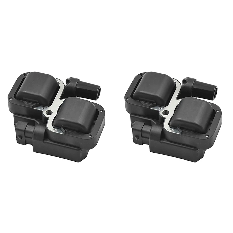 2X Car Ignition Coil A0001587803 0221503035 For Mercedes-Benz W203 C240 M112 C320 CLK320