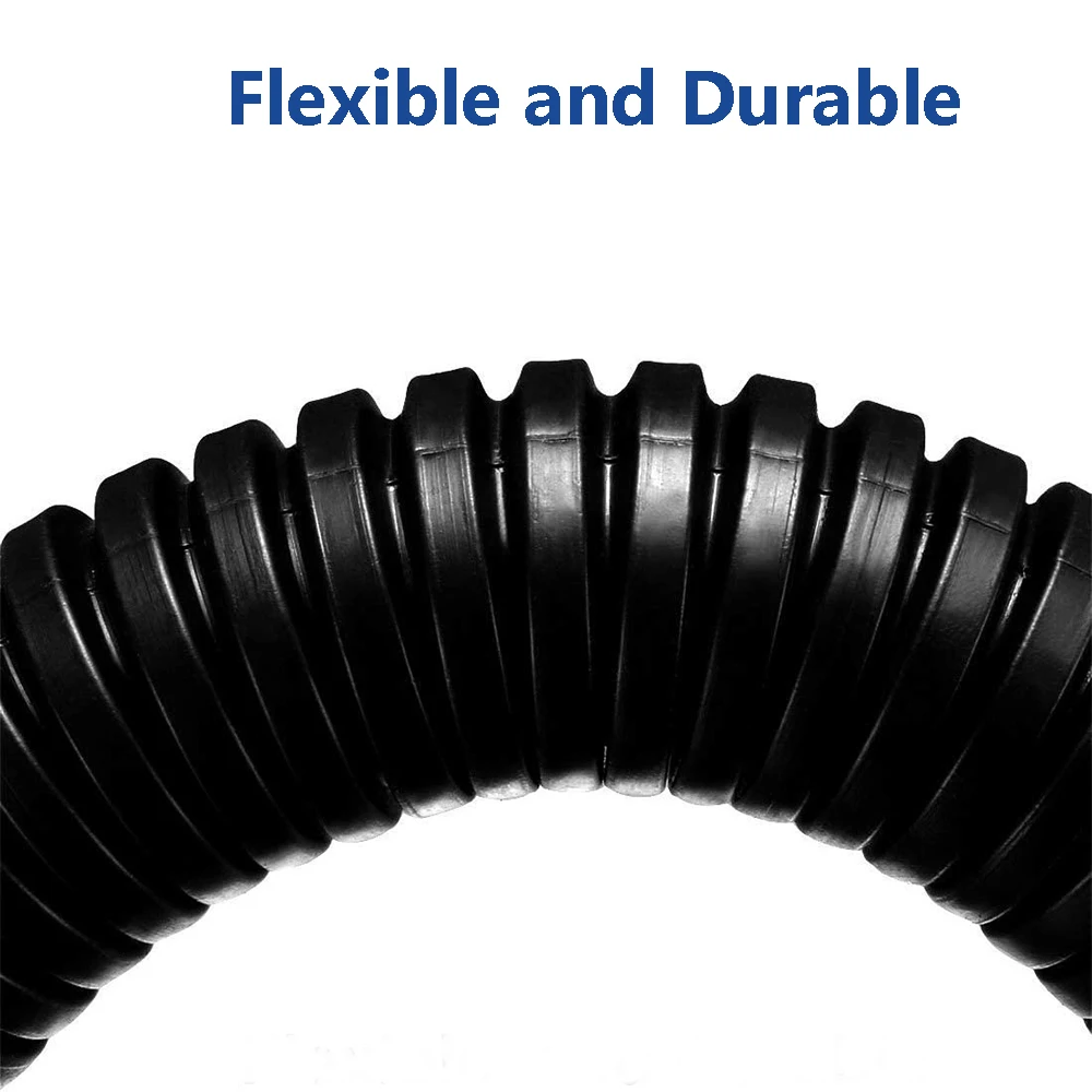 3/6 meter Split Loom Wire Flexible Tubing Conduit Hose Cover Black 7 -28mm Cover Auto Car Mechanical Line Protecter