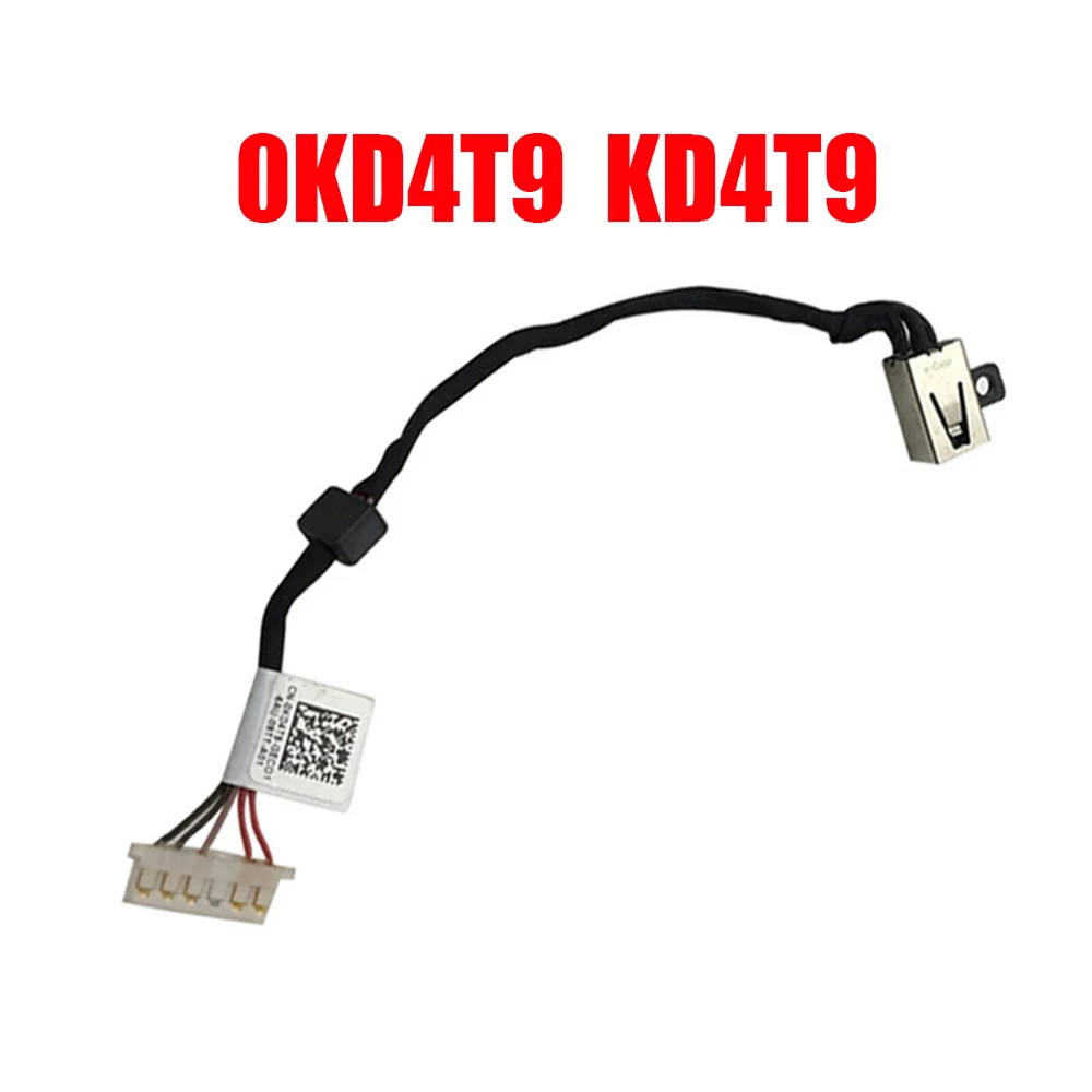 Laptop DC Power Jack Cable For DELL For Inspiron 15 5551 5555 5558 5559 3558 3458 5458 5459 AAL20 DC30100UI00 0KD4T9 KD4T9 New