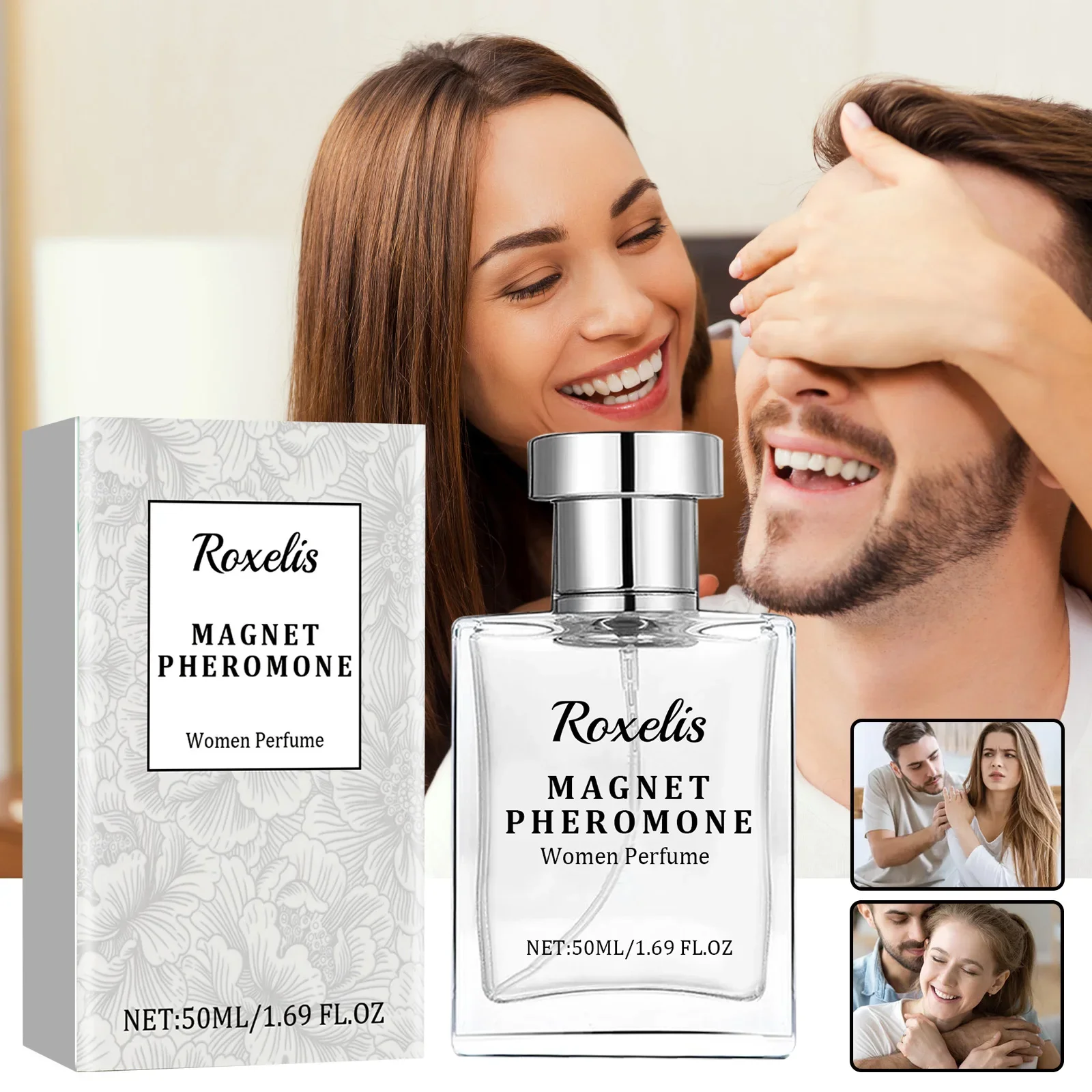 

50ML Portable Perfume Lasting Fragrance Pheromone Perfume for Men attract Women Perfume for Adults Sexually Flirting Essential