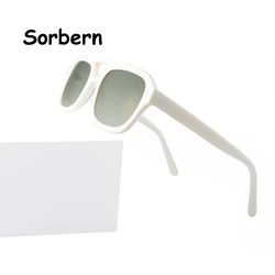 Designer Acetate Sunglasses Men Double Bridge Square Sunglass For Women High Quality Pilot Men'S Drive Shades Gafas De Sol Mujer