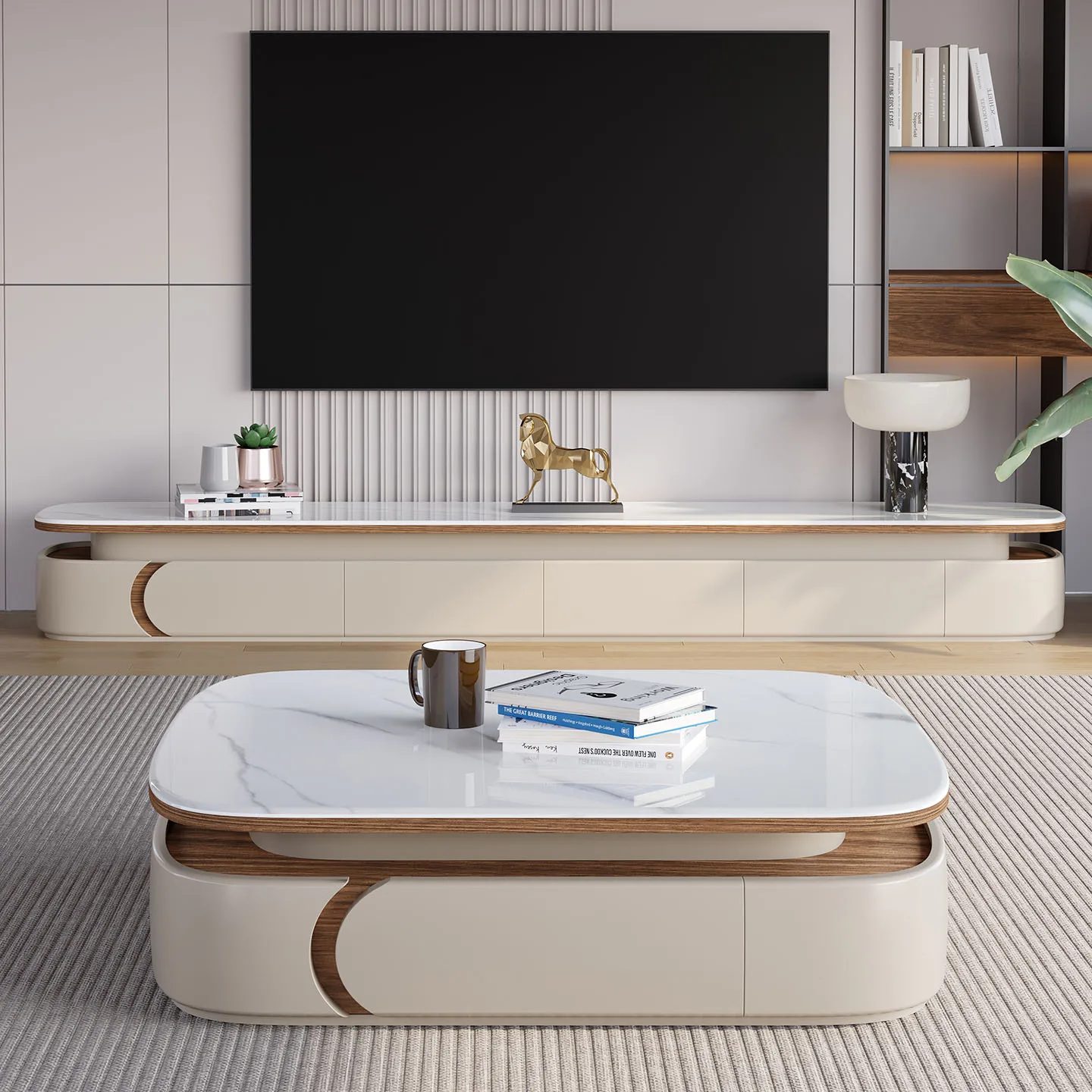 

Vintage Drawers Tv Cabinet Cheap Beige Italian Designer Small Tv Cabinet Unique Storage Modern Muebles Para Sala Furniture