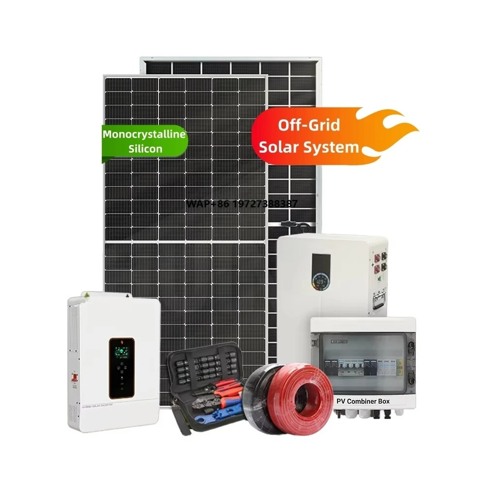 

All-In-One 10 kW Off-Grid Solar Power System Kit Home Electric System with Full Set MPPT Controller