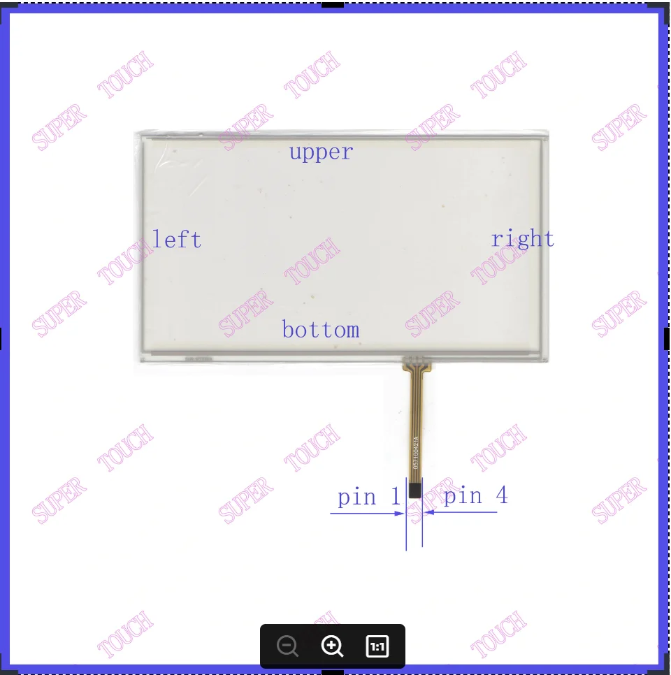HR4 9447S compatible For  Pioneer HR49447S Touch 7 inch tablet navigation for GPS car touch screen glass panel