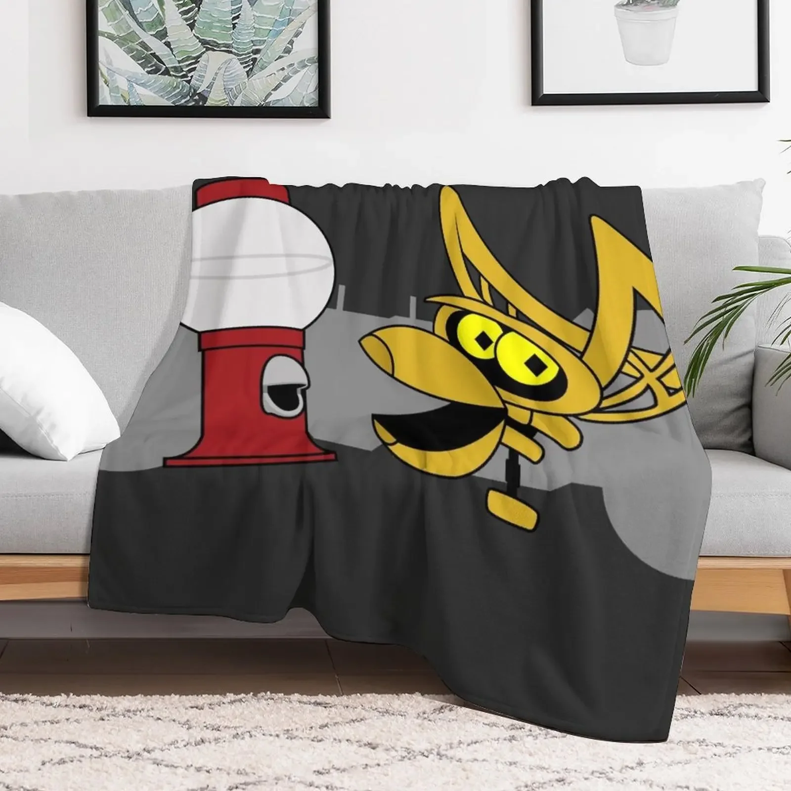 MST3K - The Bots Throw Blanket Sofa valentine gift ideas Furrys For Sofa Thin Blankets