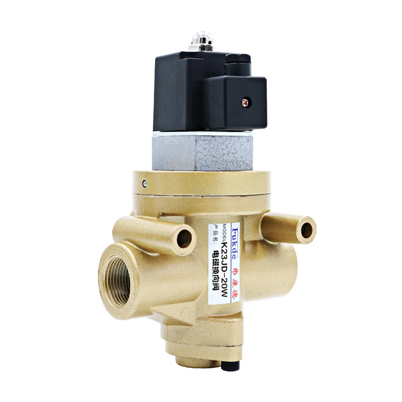 

Pneumatic Solenoid Valve for Brick Machine 2-position 3-way K23JD-08W K23JD-10W K23JD-15W AC220V DC24V