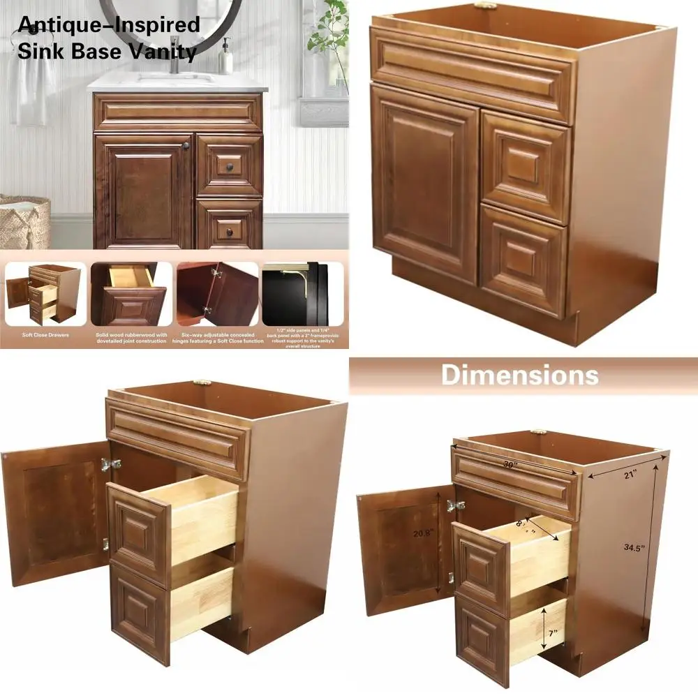 30" Shaker Bathroom…