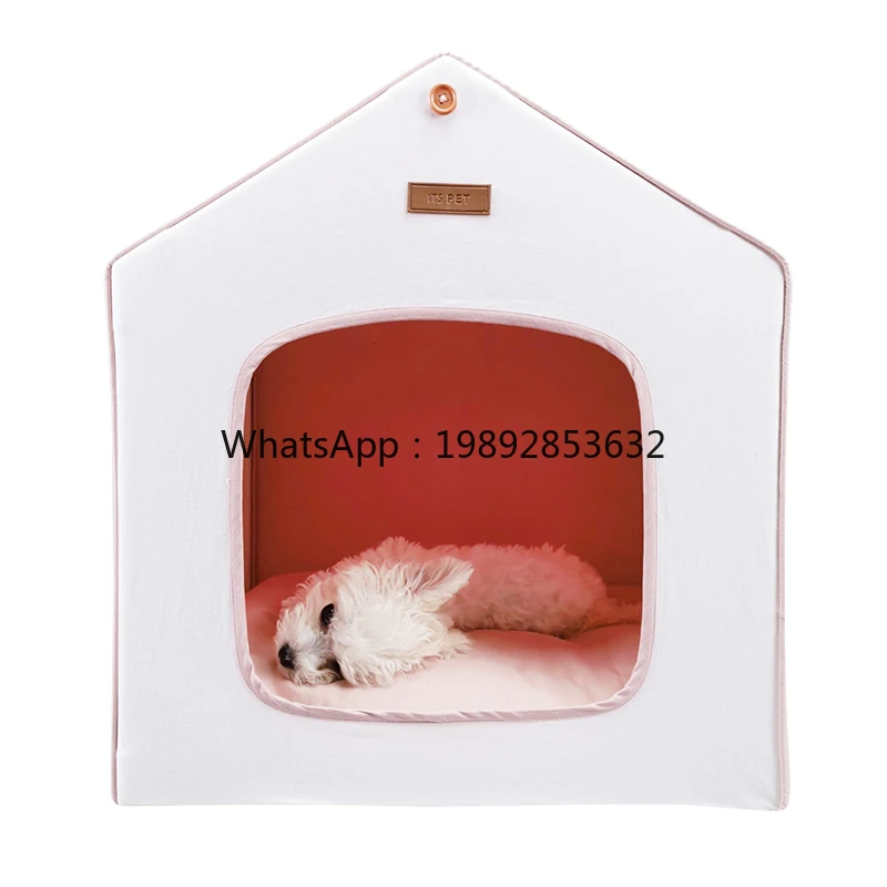 

ZZ Waterproof Inner Core Outer Cover Removable and Washable Pet House Indoor Enclosed Cat Nest Tent