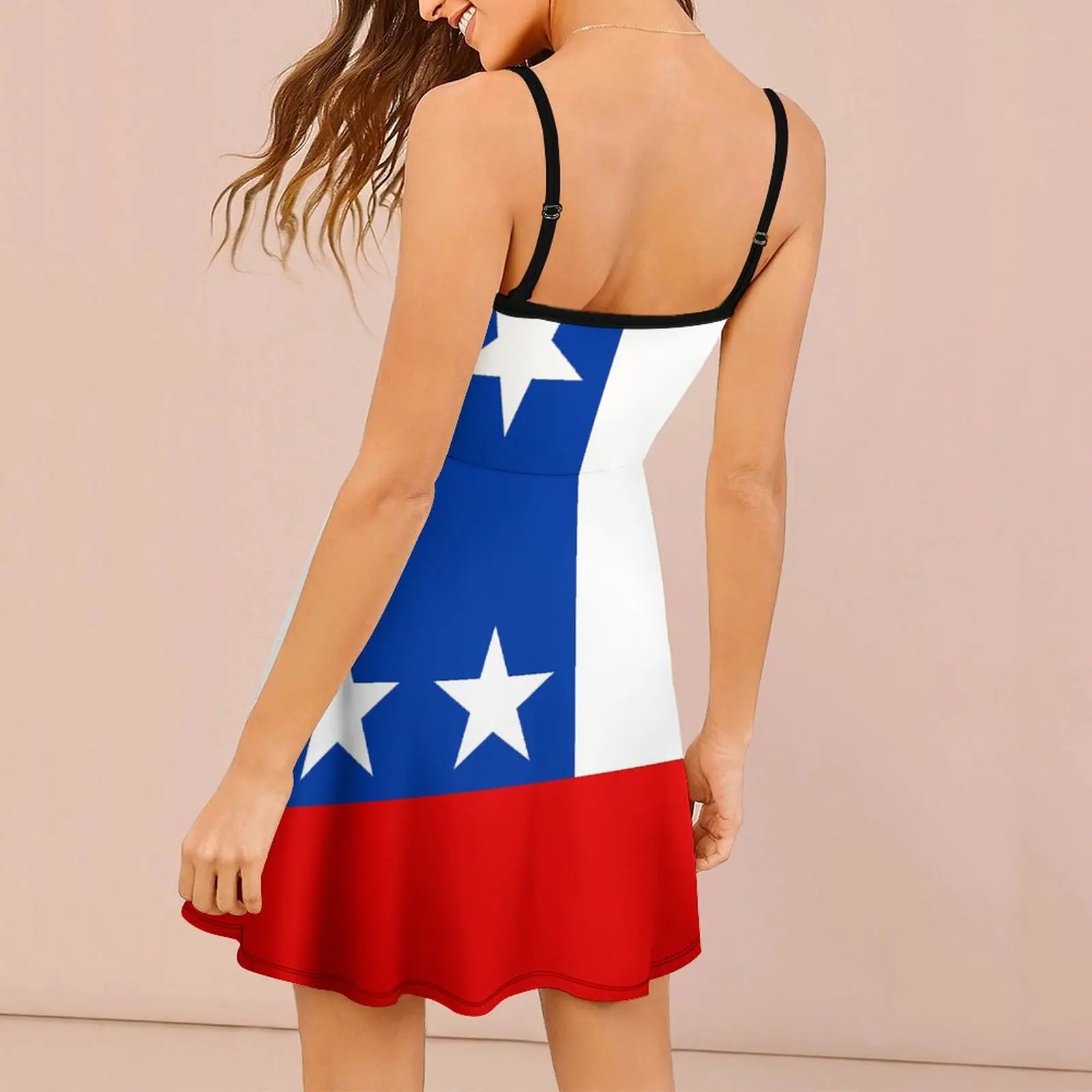 Exotic Flag of Chile Women's Sling Dress Funny Joke  Parties Woman's Clothing The Dress Hot Sale