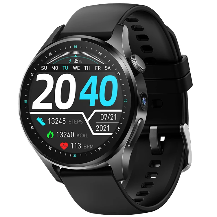 Unique Industrial X300 pro 1.3 inch Amoled Display dual calling position tracking Android System 4G Smart Watch